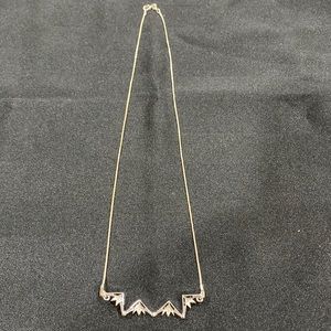 Star of Bethlehem silver and cubic zirconia